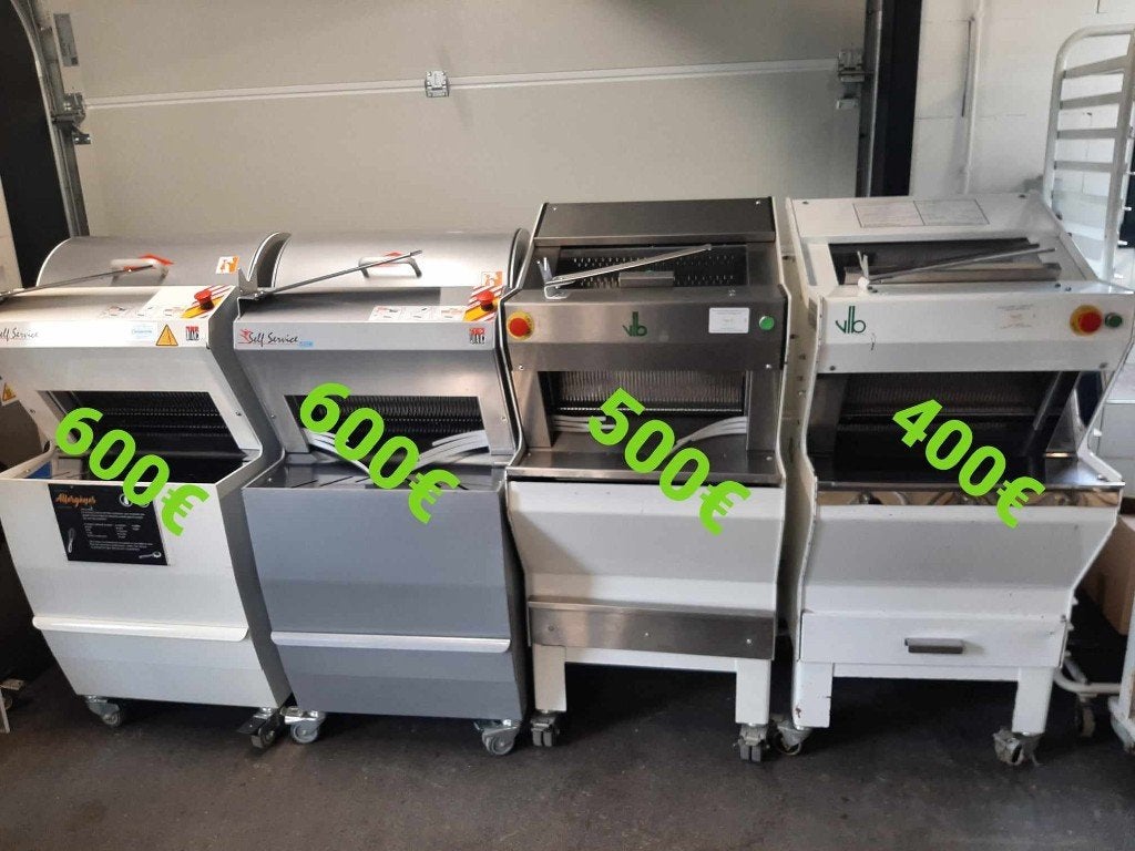 Superpromo! Broodsnijmachines ook Self service VLB, Jac,.., Enlèvement, Utilisé