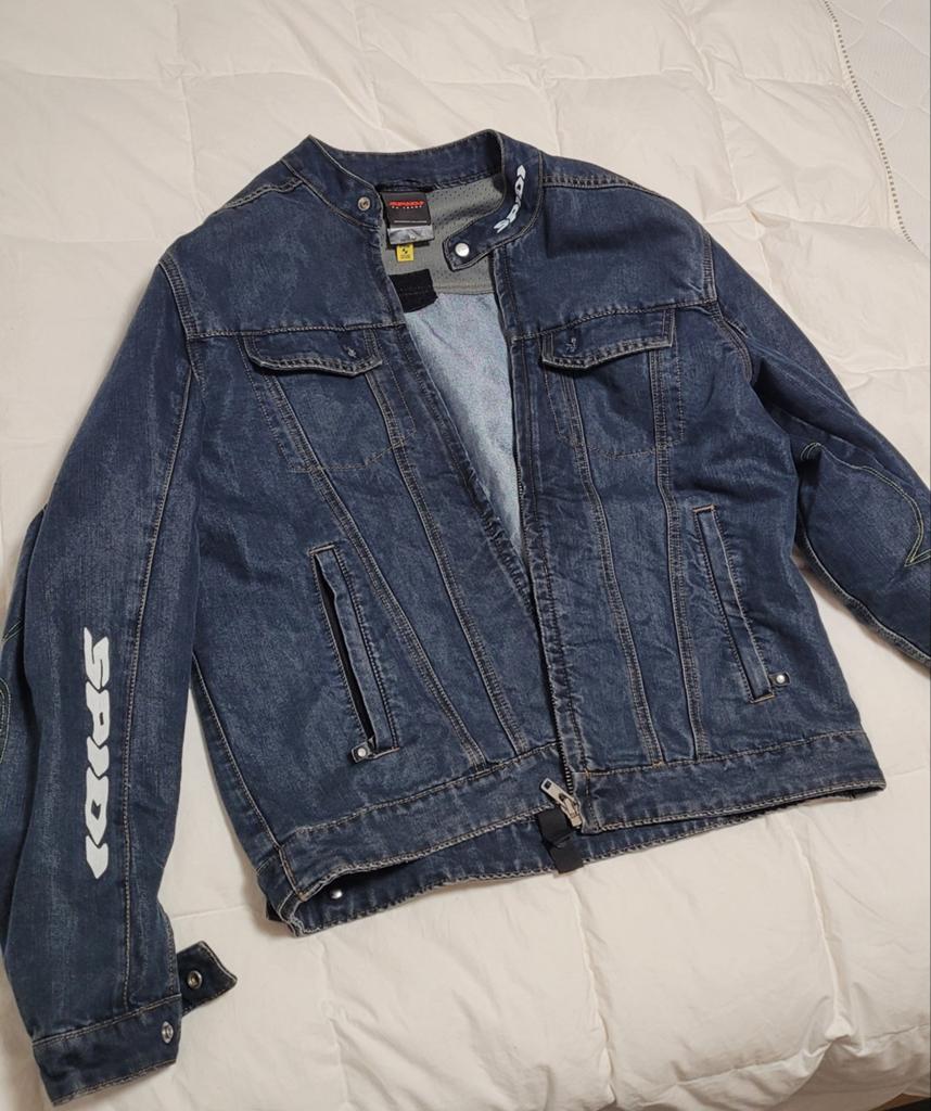 Mororvest jeans maat XL, Motoren, Kleding | Motorkleding, Ophalen