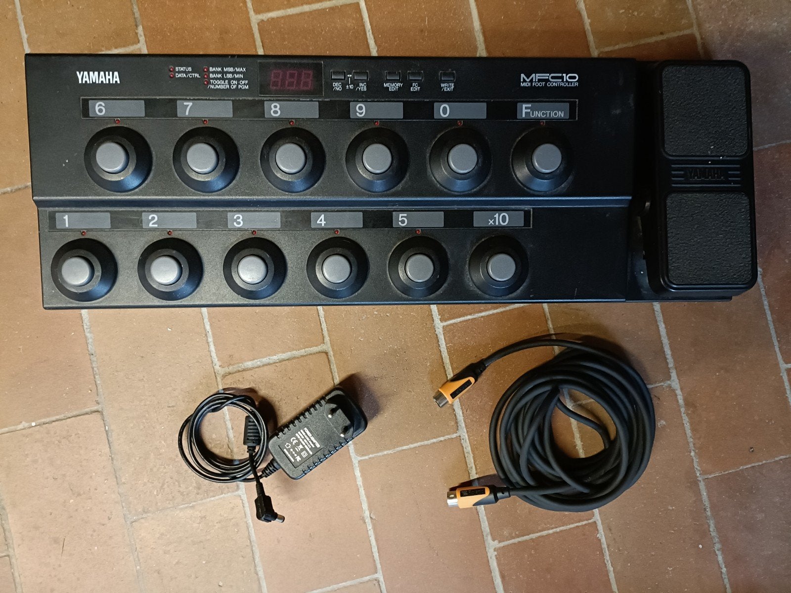 Yamaha MFC10 foot controller, Ophalen of Verzenden, Gebruikt