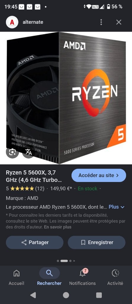 Volledige pc-installatie 4060 Ti 8 GB, Le pc est monté avec différentes marques, 64 GB, 8 GB, AMD Ryzen 5