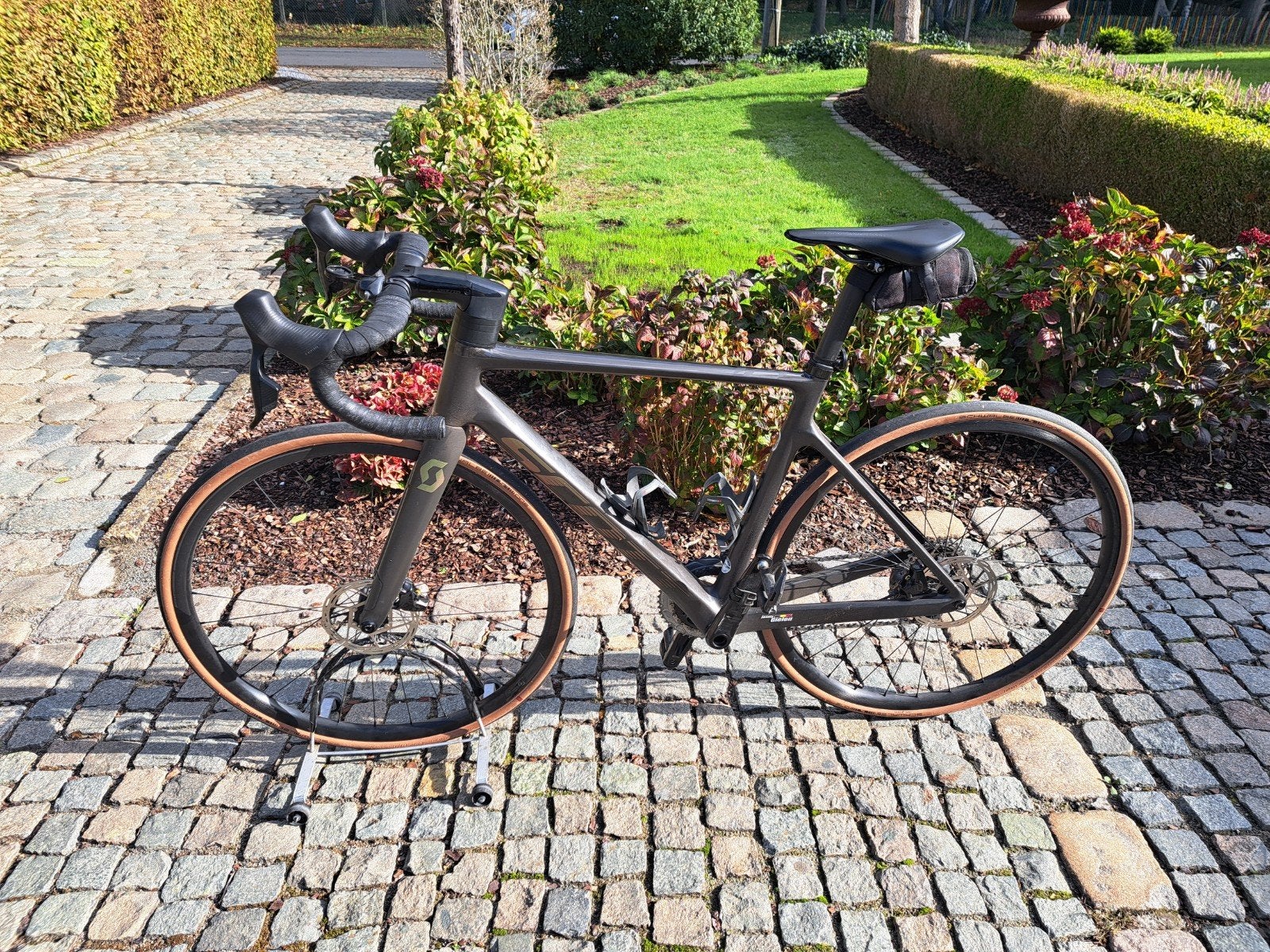 Koersfiets  Scott Addict RC 30, Fietsen en Brommers, 28 inch, 10 tot 15 versnellingen, Zo goed als nieuw, Schijfrem