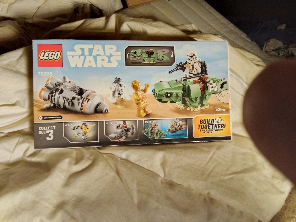 Lego 75228 Escape pod Vs Dewback Microfighters, Star Wars, Lego, Nieuw, Ophalen of Verzenden