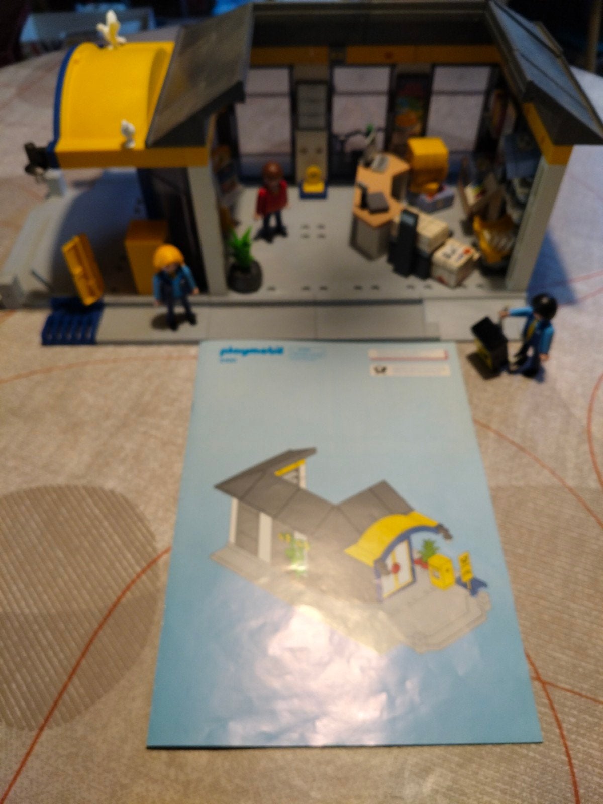 postkantoor play mobil, Ophalen, Zo goed als nieuw, Gebouw