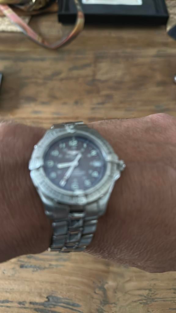 Breitling, Handtassen en Accessoires, Horloges | Heren, Ophalen, Zo goed als nieuw, Breitling