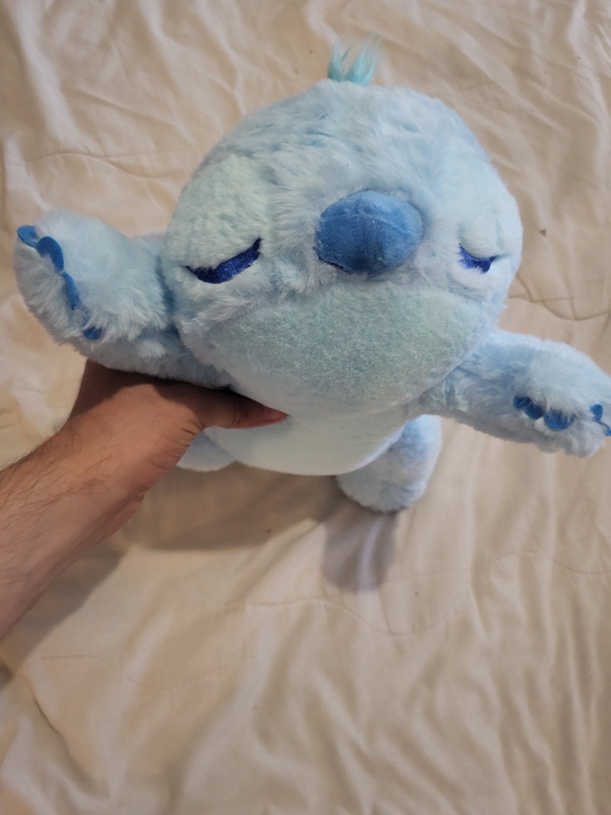 Stitch, Enlèvement, Bleu