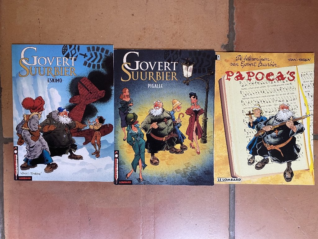 Govert Suurbier door Verron, strips en ex-libris, Ophalen of Verzenden, Meerdere stripboeken, Laurent Verron, Yann, Gelezen