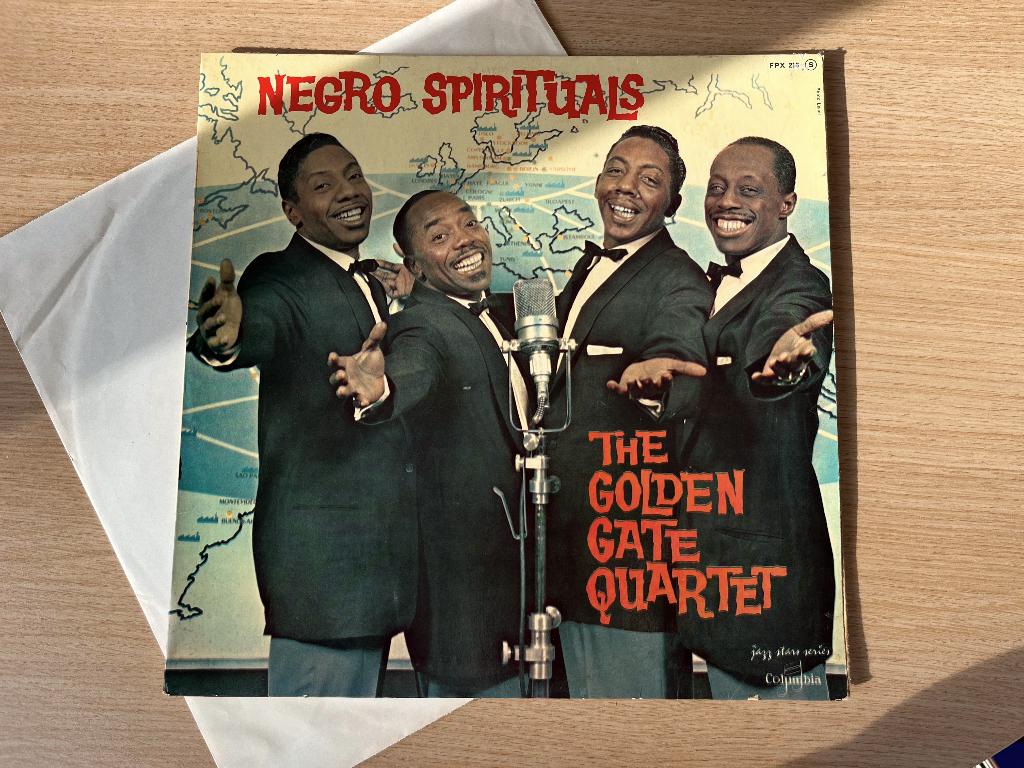 The golden Gate Quartet - Negro spirituals Vol 5, CD & DVD, Vinyles | Jazz & Blues, 12 pouces, Enlèvement ou Envoi, Utilisé, 1960 à 1980