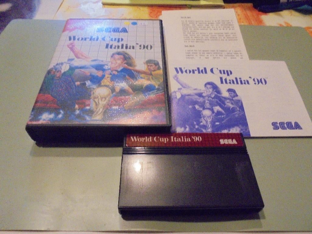Sega 8-bit World Cup Italia '90 (CIB), Games en Spelcomputers, Games | Sega, Gebruikt, Verzenden, 2 spelers, Sport