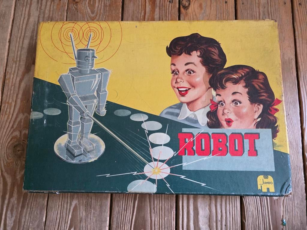 Jeu vintage robot année 50 60