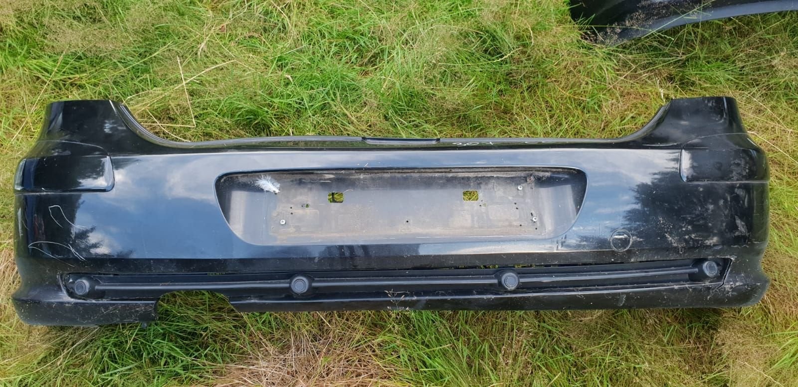 PEUGEOT 307 CC FACELIFT ACHTERBUMPER +SENSOREN BJ 2006, Arrière, -, Utilisé, -