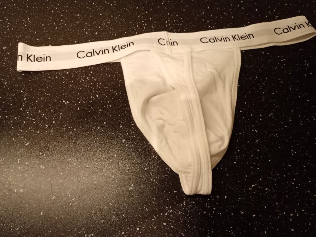 String blanc Calvin Klein., Vêtements | Hommes, Sous-vêtements, Enlèvement ou Envoi, Blanc, Calvin Klein, Autres types