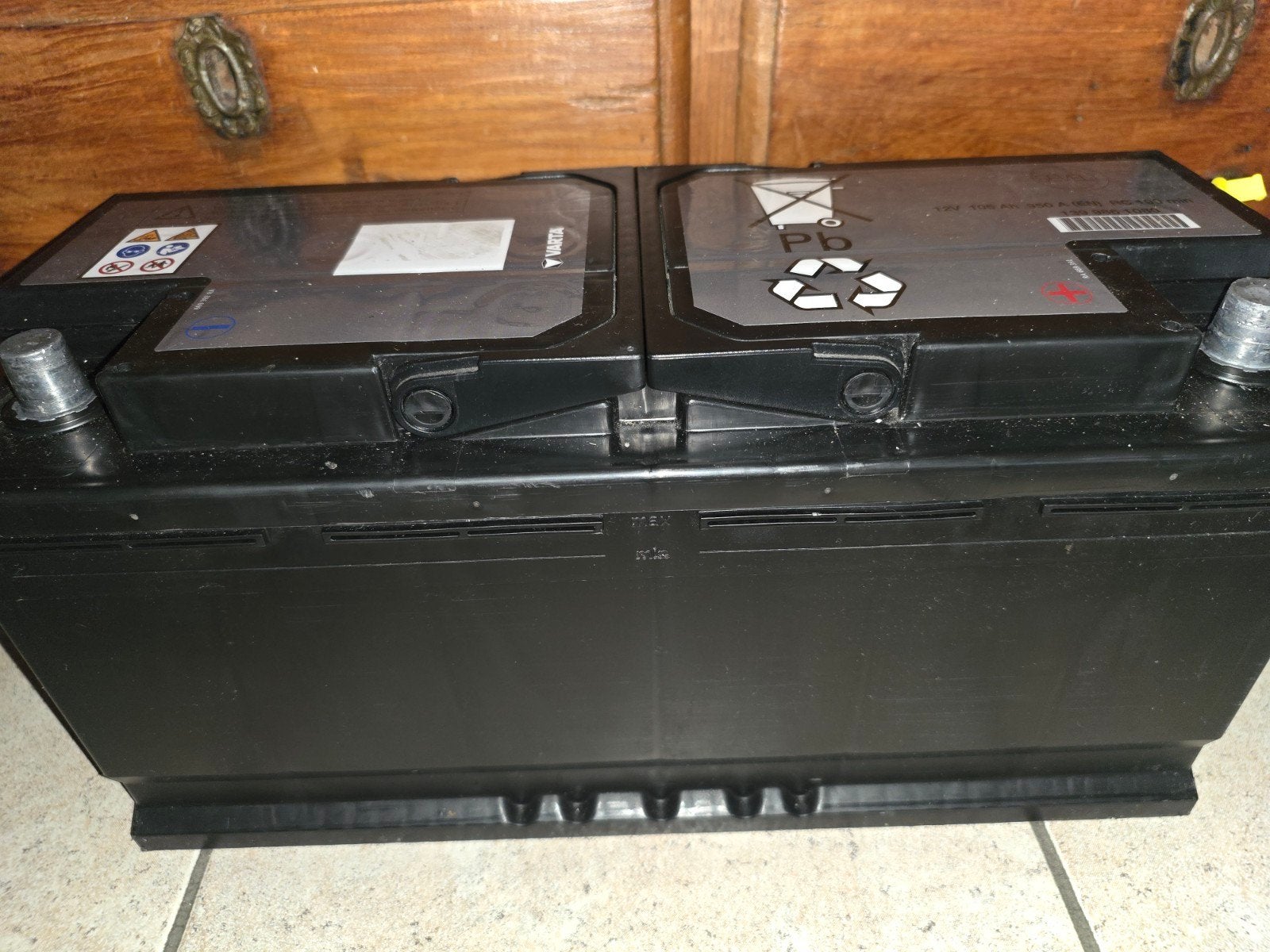 Camper agm batterij 105 ah, Ophalen