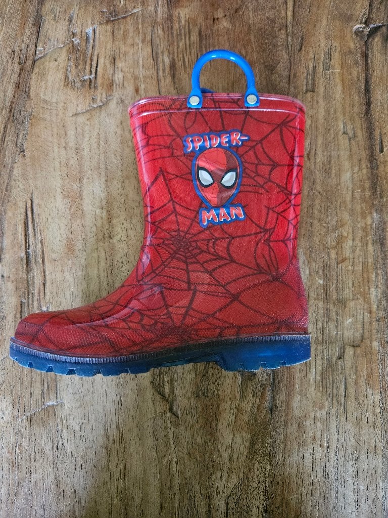 Regenlaarzen Spiderman, Ophalen of Verzenden, Gebruikt, Regenlaarzen, Kinderen