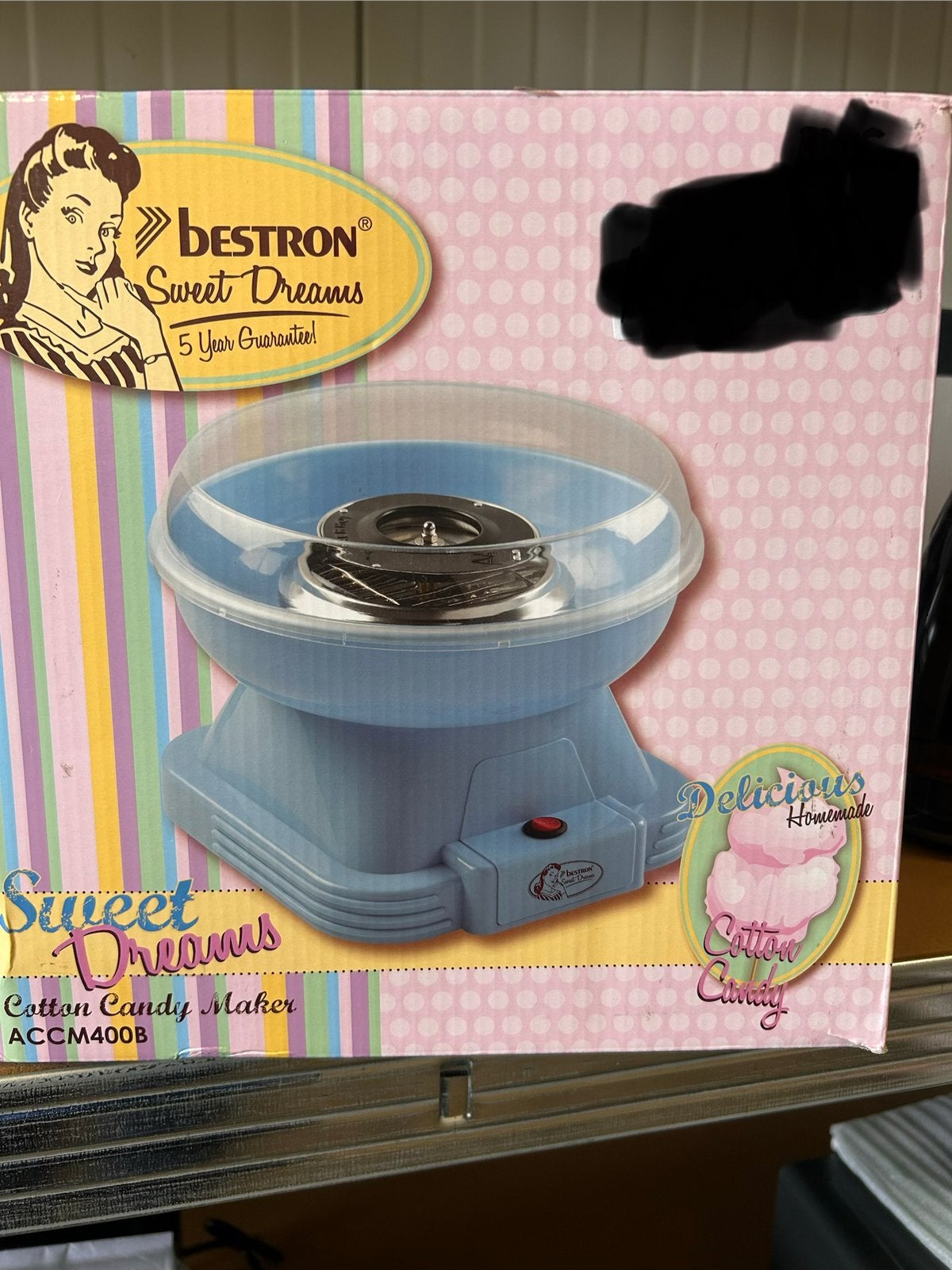 Suikerspinmachine Bestron Sweet Dreams, Enlèvement ou Envoi, Comme neuf