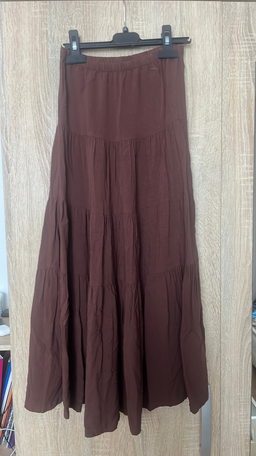 Rok van C&A, Kleding | Dames, Rokken, Ophalen, Bruin, Zo goed als nieuw, Maat 34 (XS) of kleiner