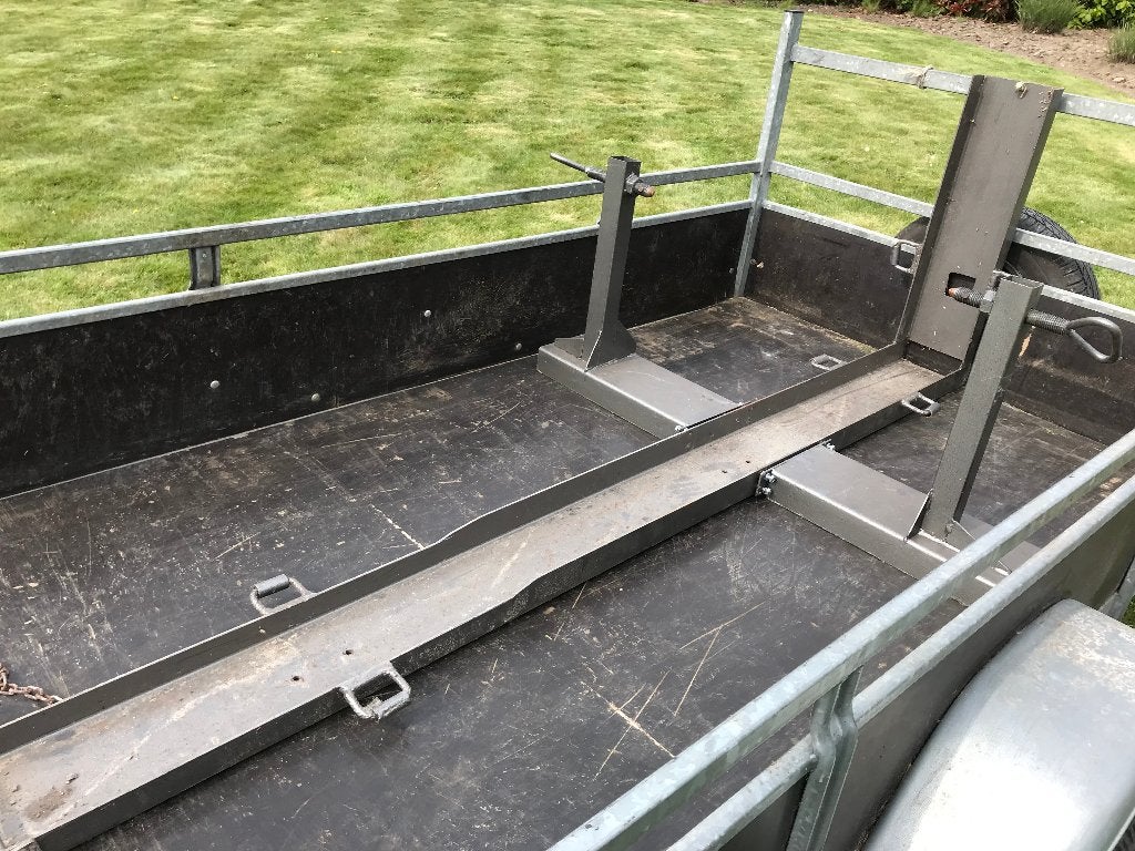 Moto trailer opbouwset voor aanhangwagen, Auto diversen, Aanhangers en Bagagewagens, Ophalen, Zo goed als nieuw