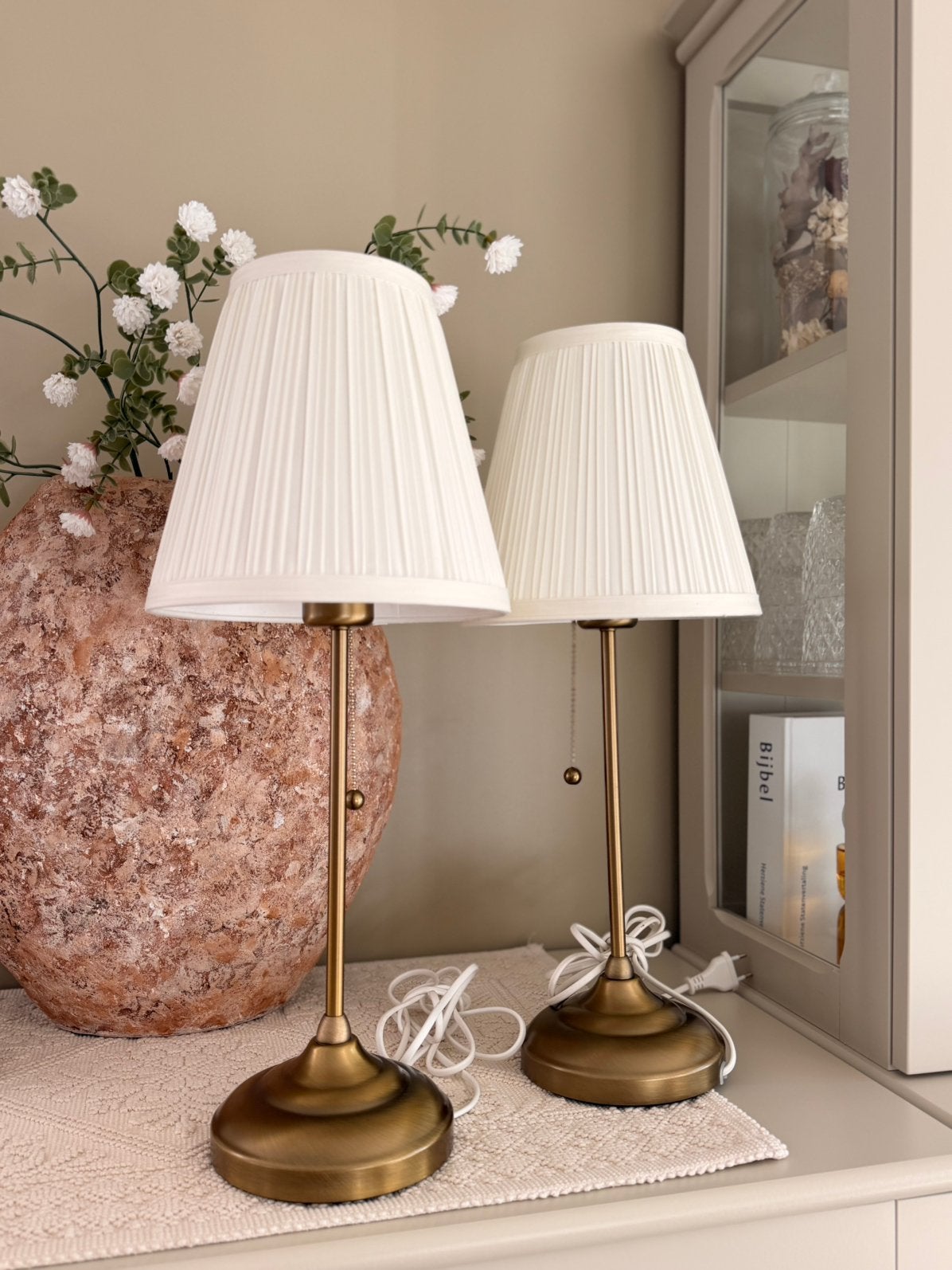 Ikea tafellamp 2 st, Ophalen, Zo goed als nieuw, IKEA