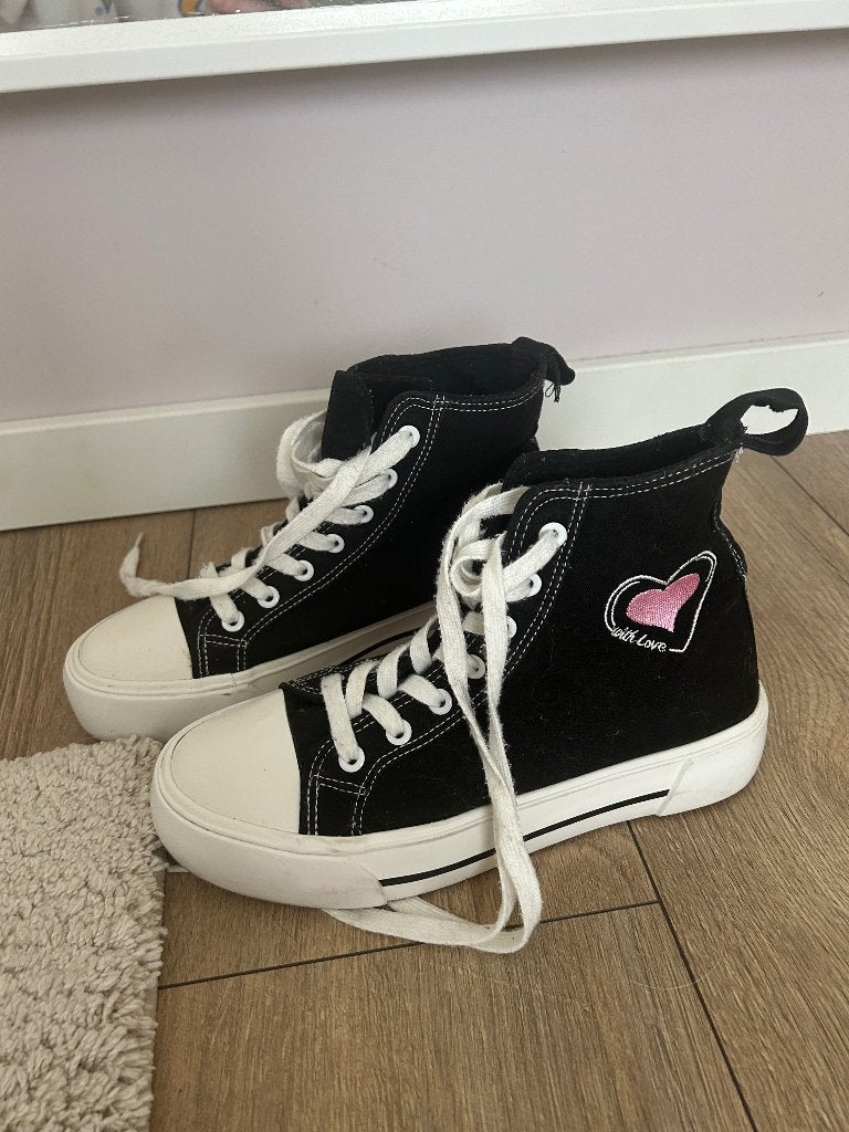 Schoenen, Enlèvement, Comme neuf, Noir, Sneakers et Baskets