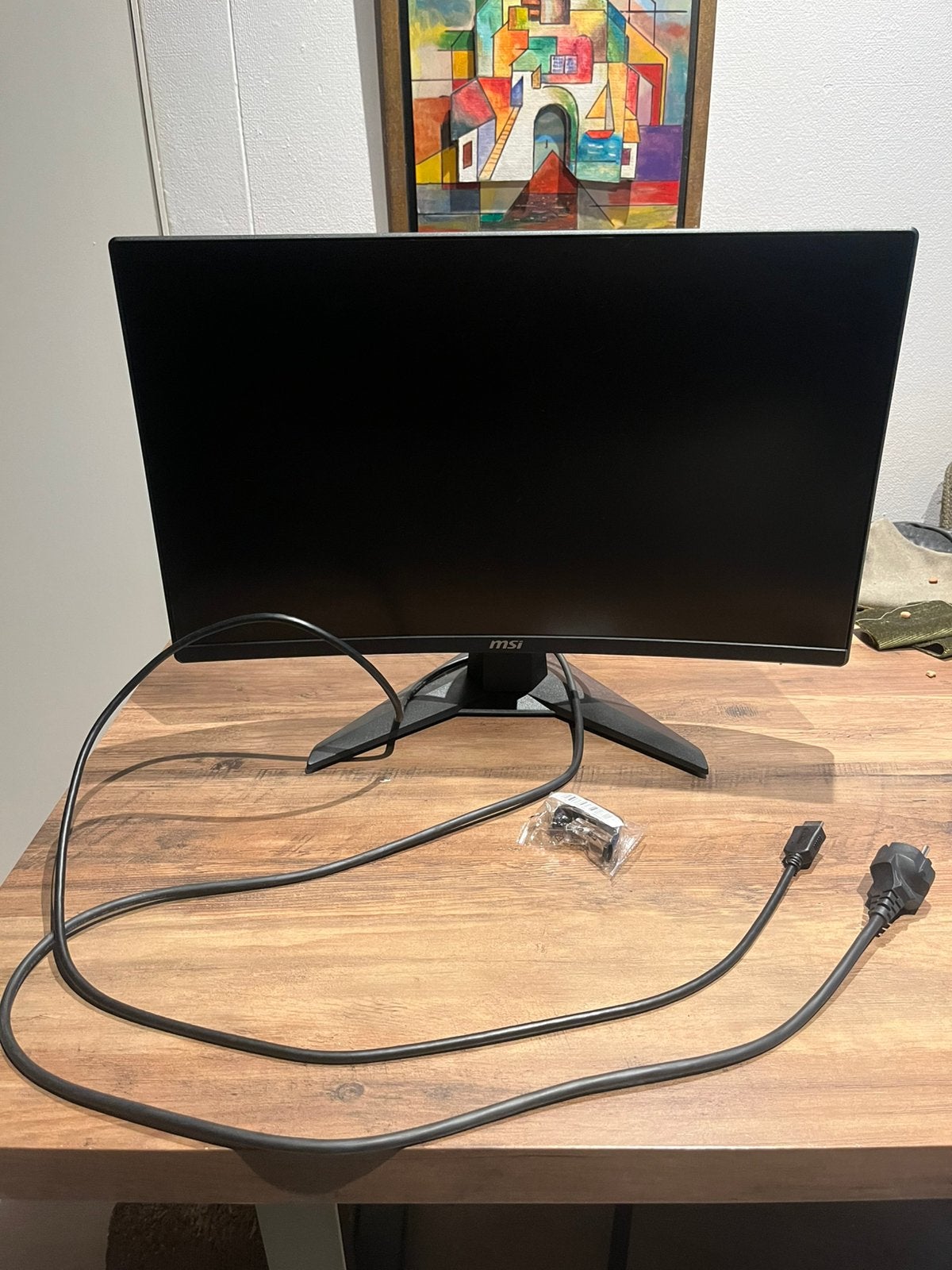 Gaming gebogen scherm  MSi, Informatique & Logiciels, Enlèvement, Comme neuf, HDMI, Gaming