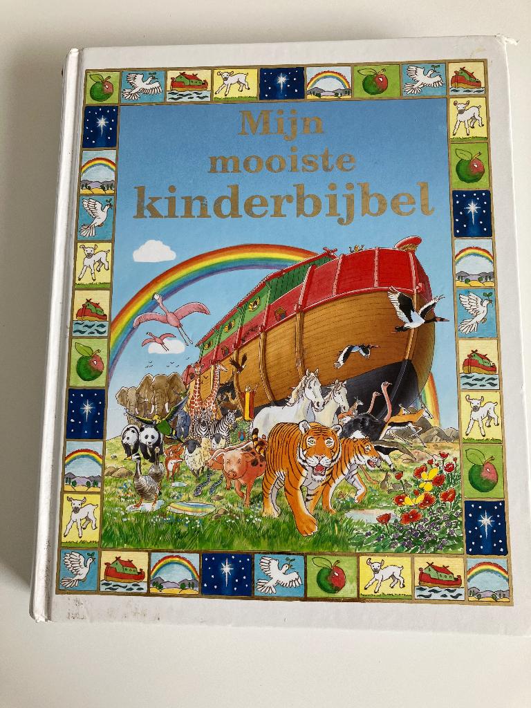 Boek mijn mooiste kinderbijbel, Boeken, Kinderboeken | Jeugd | onder 10 jaar, Ophalen of Verzenden, Gelezen