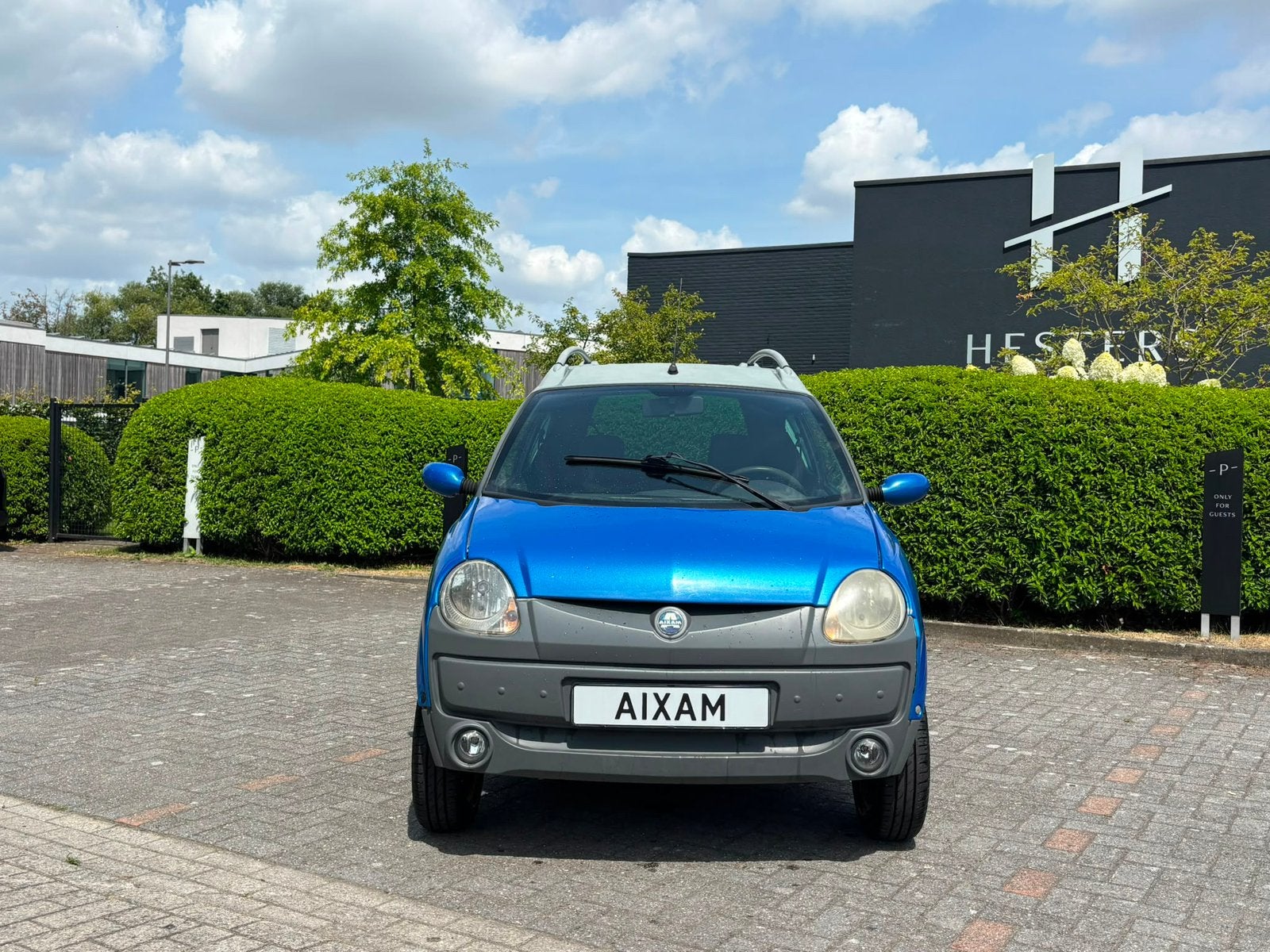 Aixam Crossline – Auto zonder rijbewijs 2007 automaat 35 dkm, Auto's, Automaat, Diesel, Particulier, Te koop