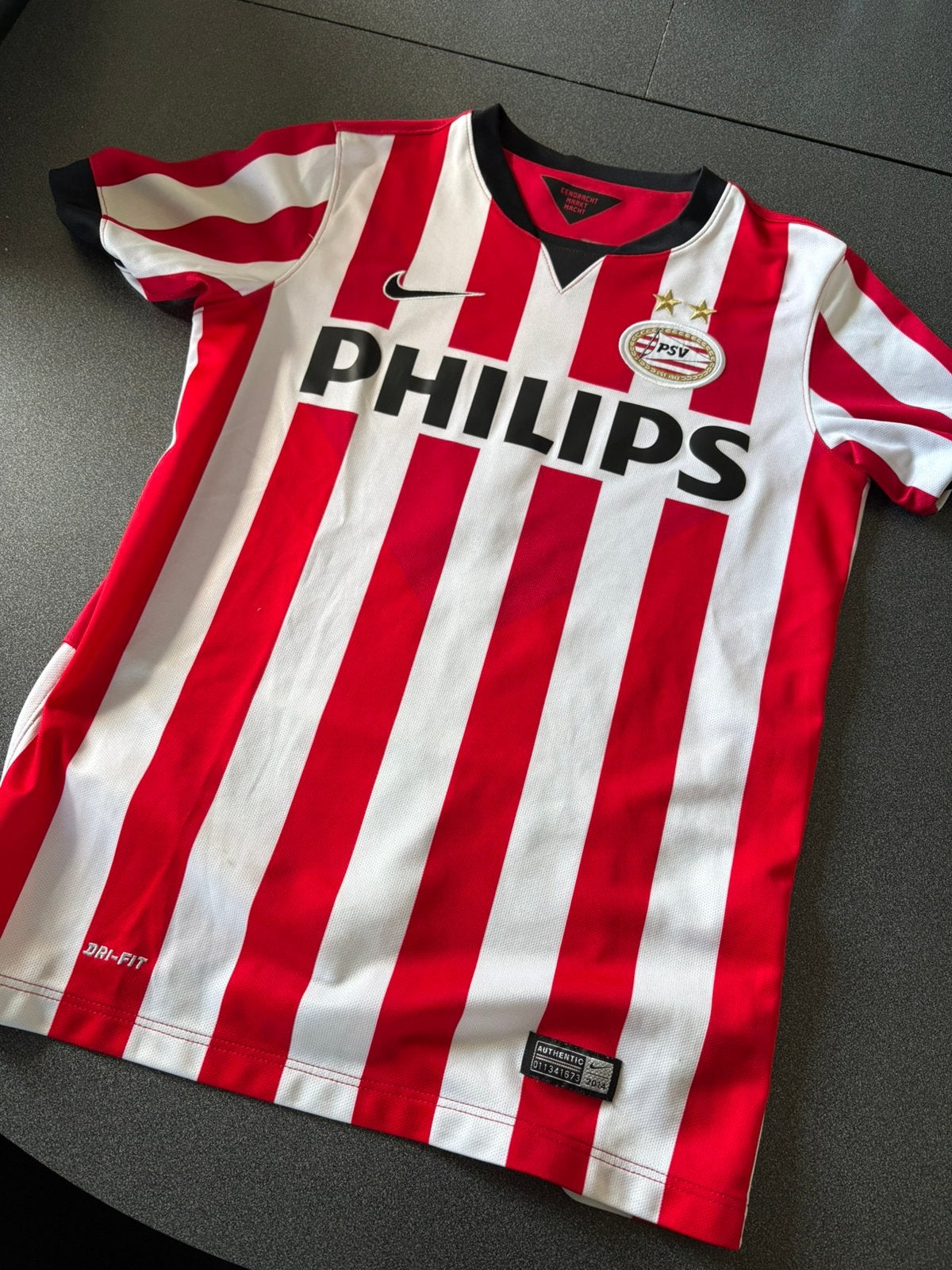 Origineel PSV 2014/2015 nike Memphis Depay 7 - (147-158), Sport en Fitness, Ophalen of Verzenden, Gebruikt, Shirt