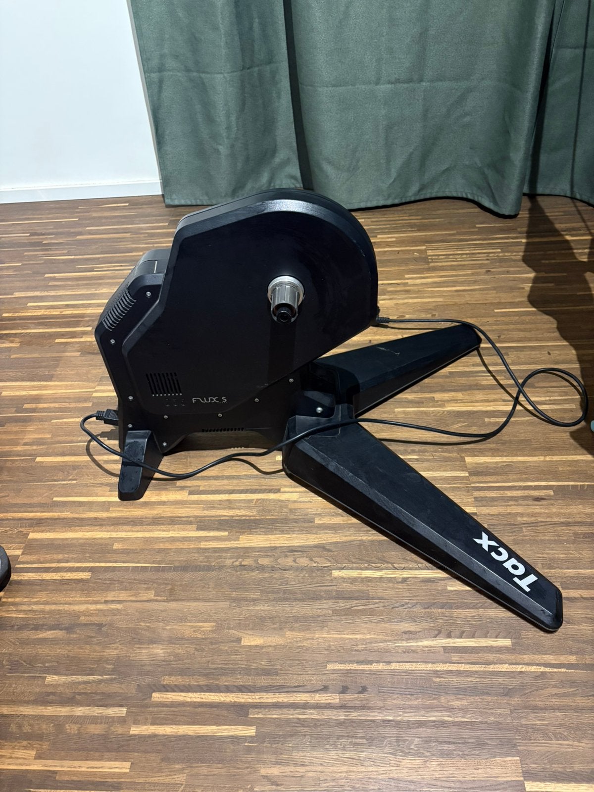 Tacx flux S, Sport en Fitness, Wielrennen, Ophalen, Zo goed als nieuw