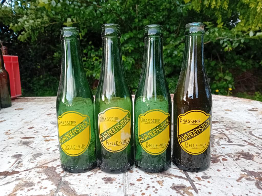 bouteilles de bière de Geuze kriek PH Vanderstock Belle vue, Enlèvement ou Envoi