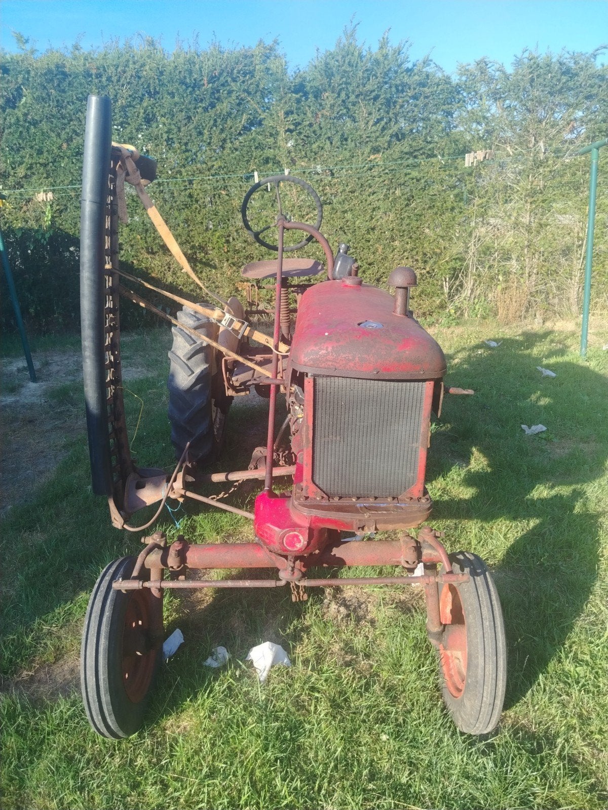 Farmall cub, Ophalen