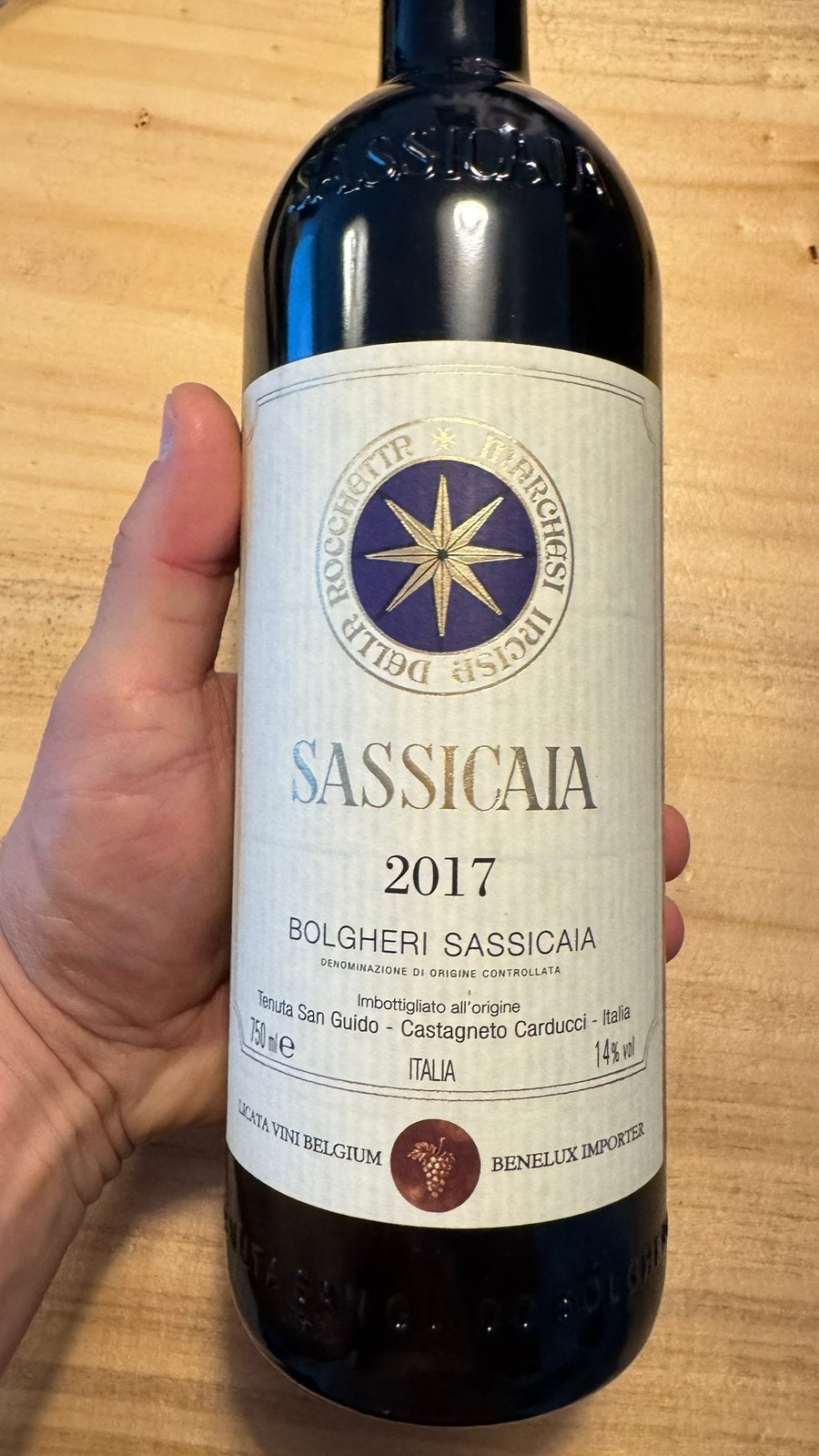 Sassicaia 2017, Collections, Enlèvement ou Envoi, Comme neuf