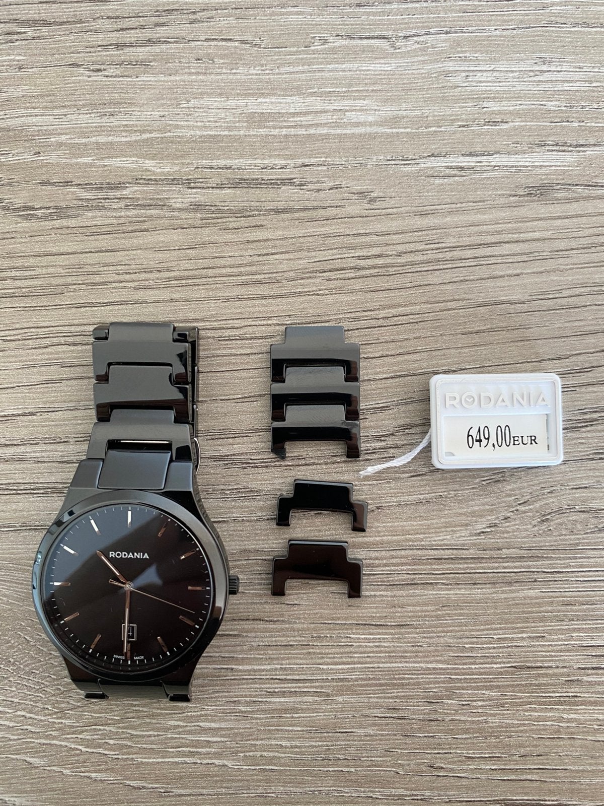 Rodania Mystery DVI-R1 horloge, Handtassen en Accessoires, Ophalen, Zo goed als nieuw