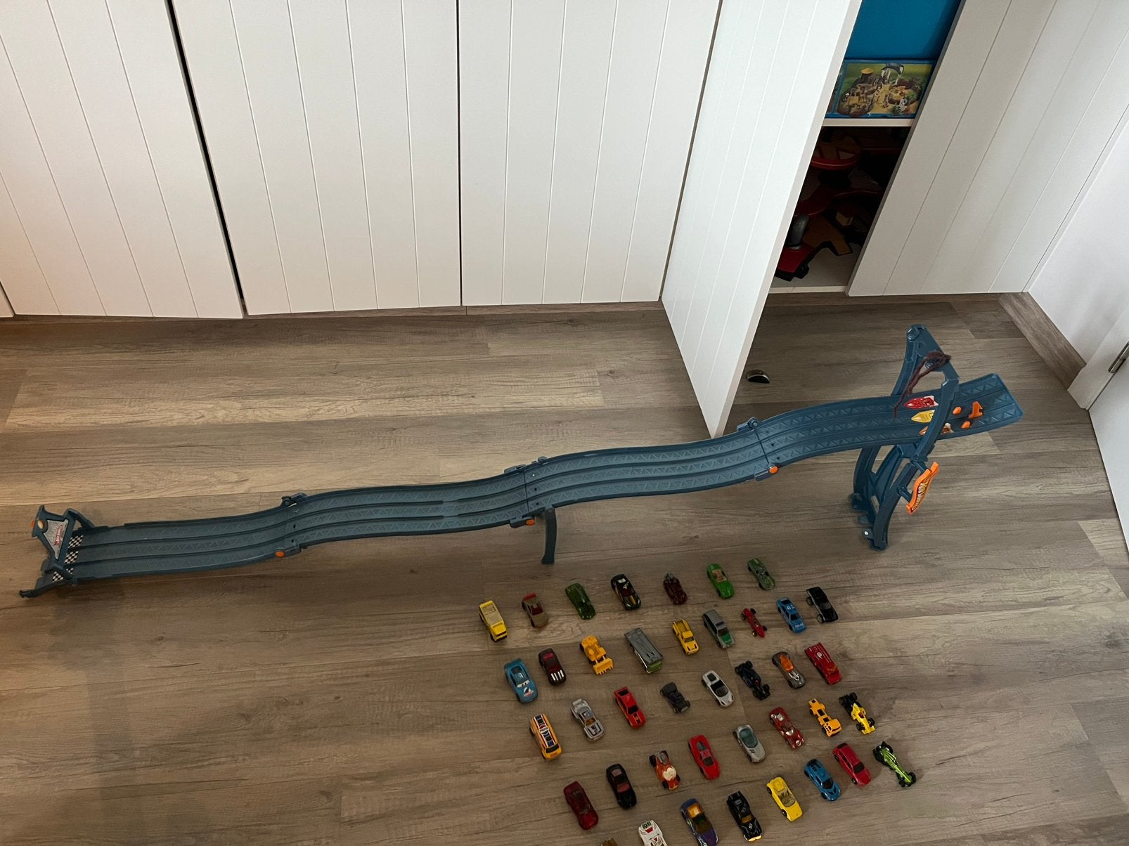 Hot Wheels racebaan, Enfants & Bébés, Jouets | Circuits, Comme neuf, Circuit, Hot Wheels, Enlèvement
