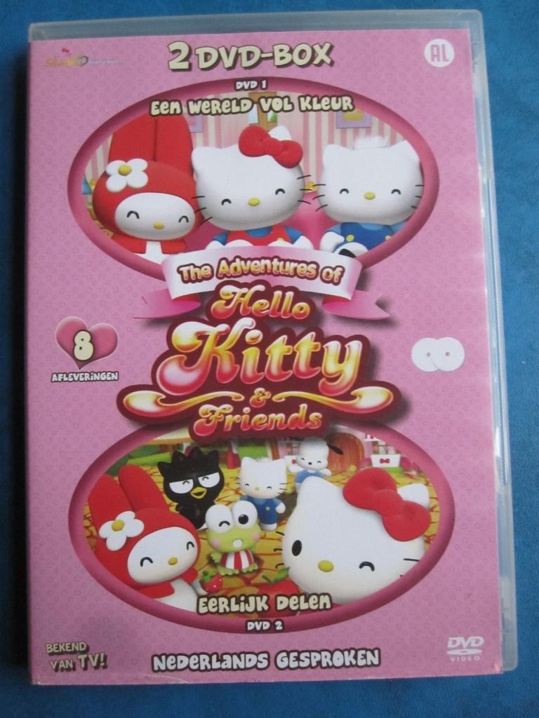 Coffret DVD Les Aventures d'Hello Kitty et ses amis, CD & DVD, DVD | Films d'animation & Dessins animés, Comme neuf, Américain