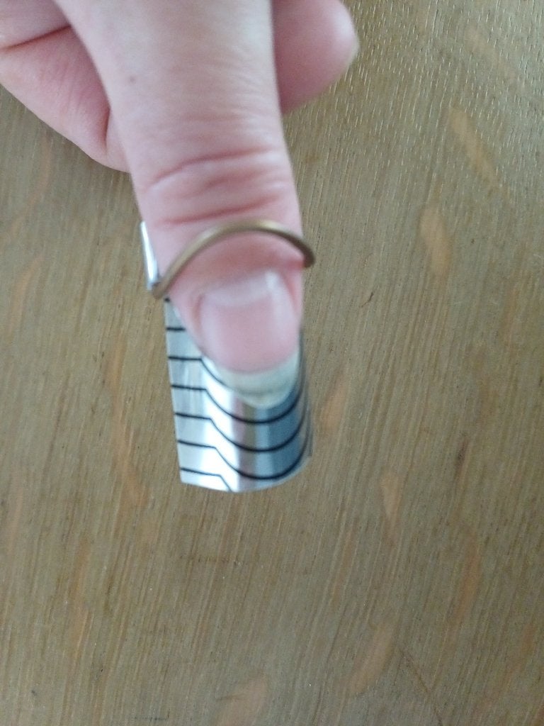 UR Sugar - 5 modèles d'ongles en métal réutilisables, Neuf, Enlèvement ou Envoi, Mains et Ongles, Accessoires