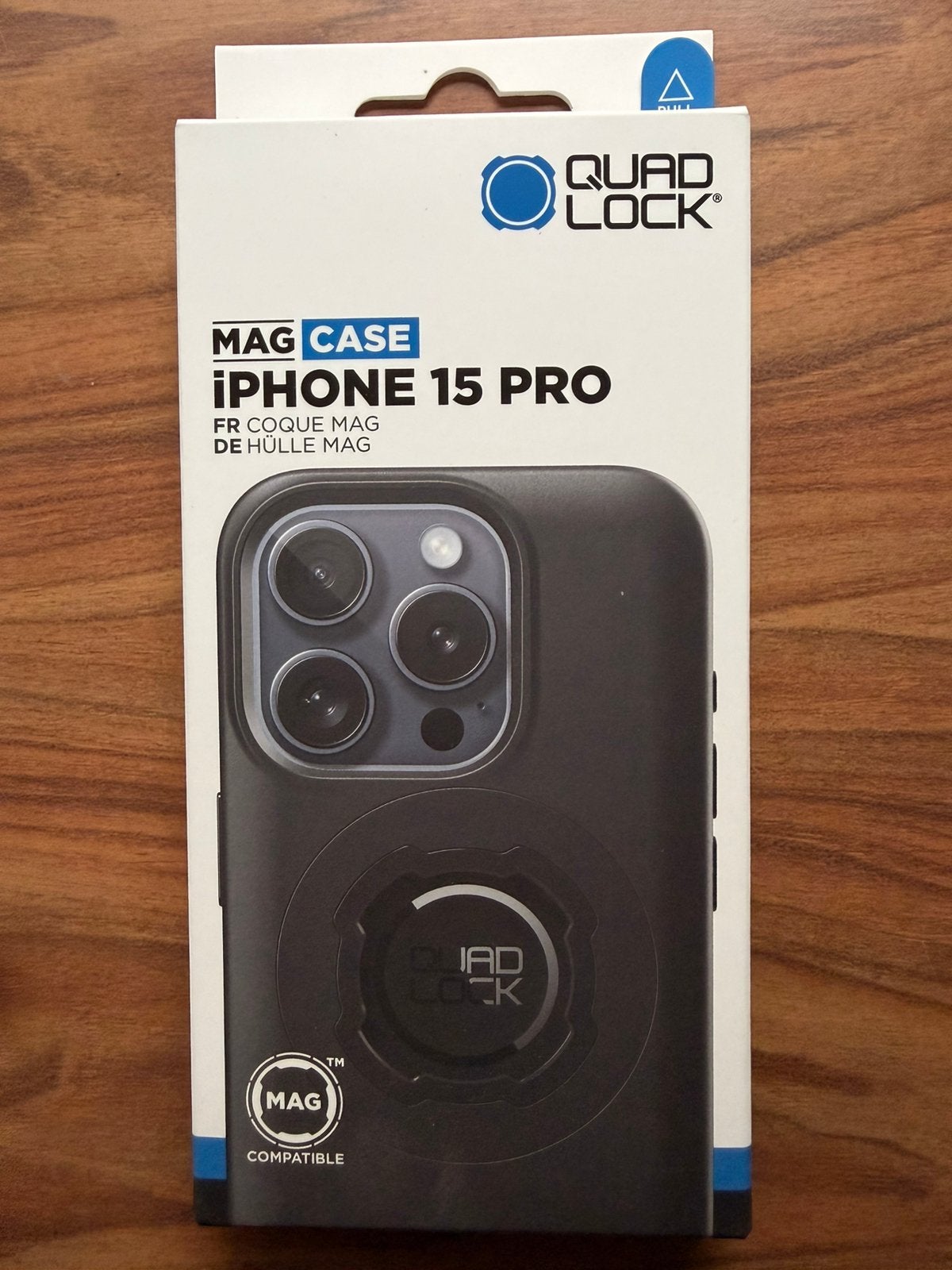 Étui QUAD LOCK mag pour iPhone 15 PRO - nouveau !, Neuf, Chargement sans fil, Quad Lock, IPhone 15 Pro