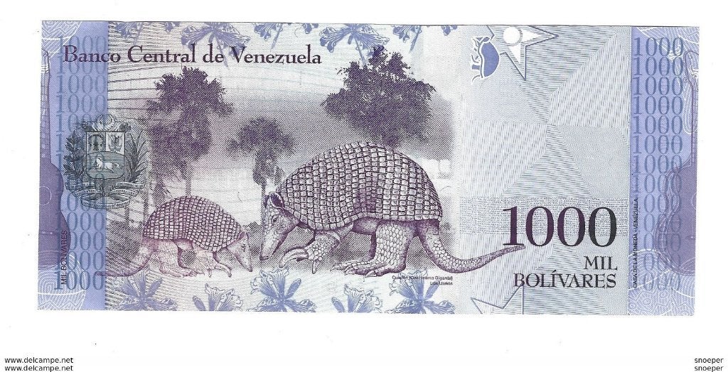 venezuela 1000 bolivares 2017 95 unc, Timbres & Monnaies, Billets de banque | Amérique, Envoi, Amérique du Sud, Billets en vrac