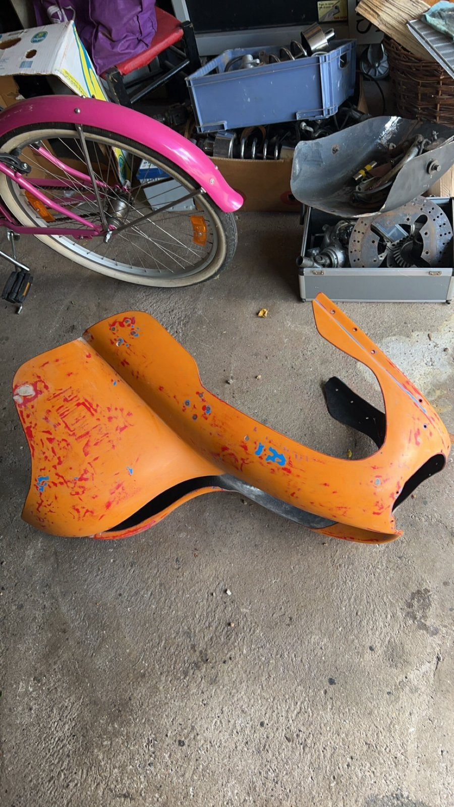 Oude Motorkuip, Fietsen en Brommers, Brommers | Toebehoren, Ophalen, Zo goed als nieuw