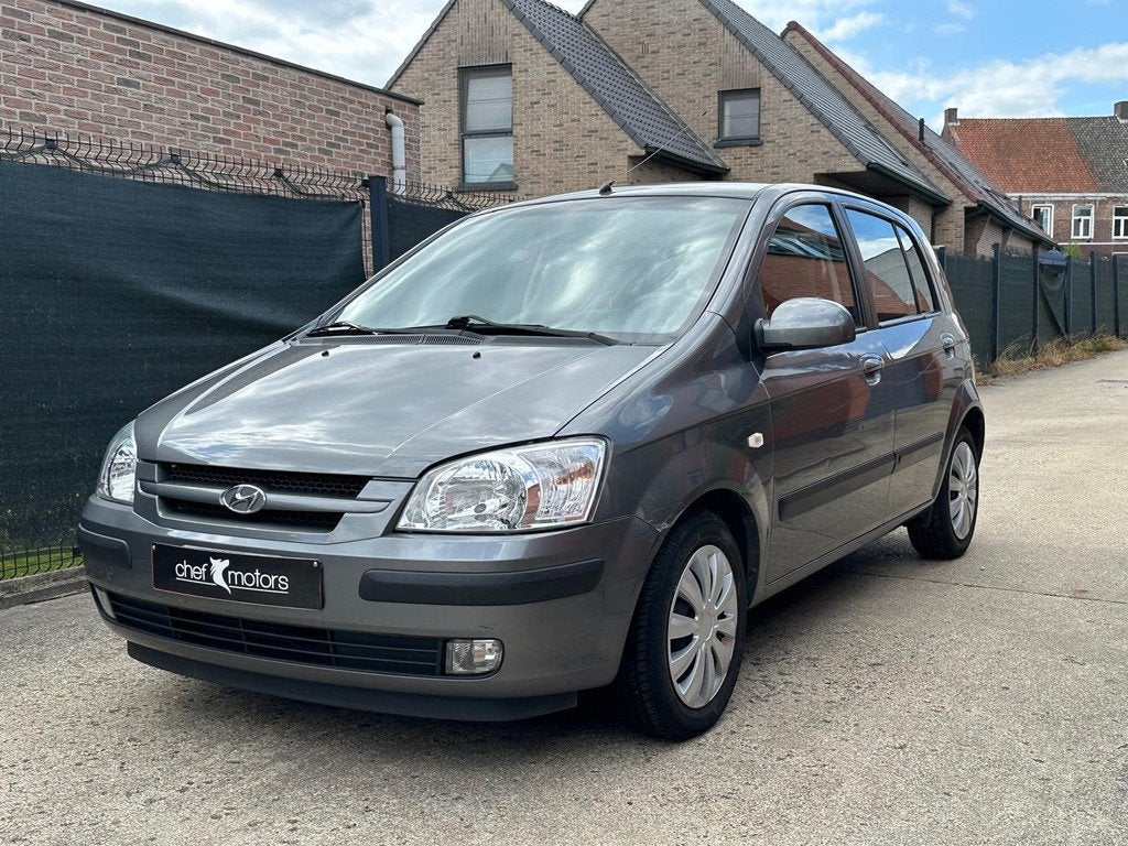 Hyundai Getz Benzine|Manueel|Gekeurd|OndBoekje, Auto's, Hyundai, Gebruikt, 46 kW, 62 pk, Bedrijf