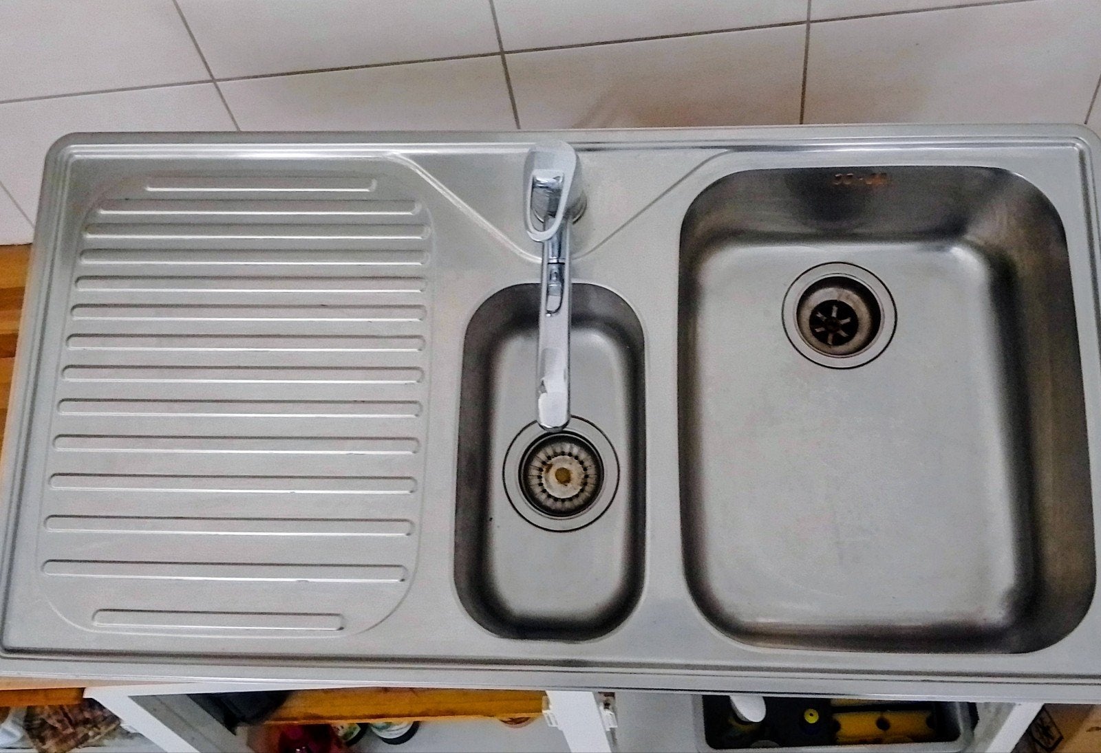 Évier de cuisine avec robinet, 25 à 50 cm, Enlèvement, Utilisé, 50 à 100 cm