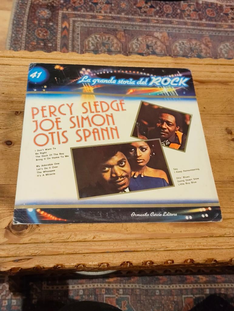 Lp van Percy Sledge / Joe Simon / Otis Spann, Gebruikt, Overige formaten, Ophalen of Verzenden, 1940 tot 1960