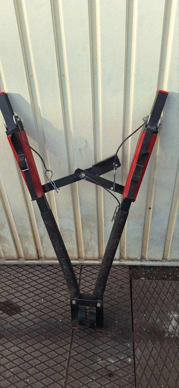 porte velo, Ophalen