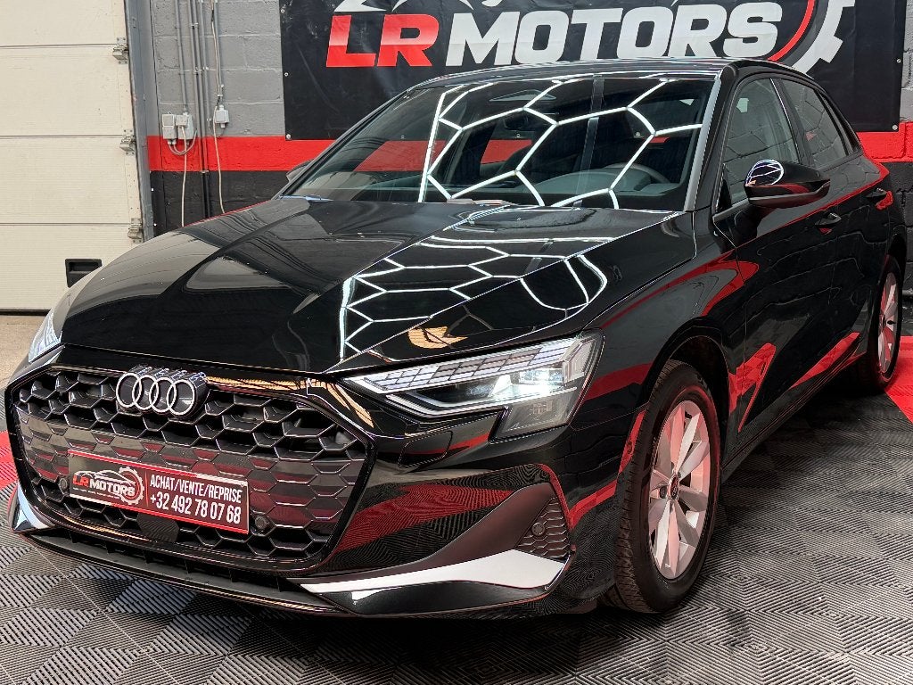 ** Audi A3 sportback//s-line//garantie**, Auto's, Audi, 1498 cc, 4 cilinders, Zwart, Bedrijf