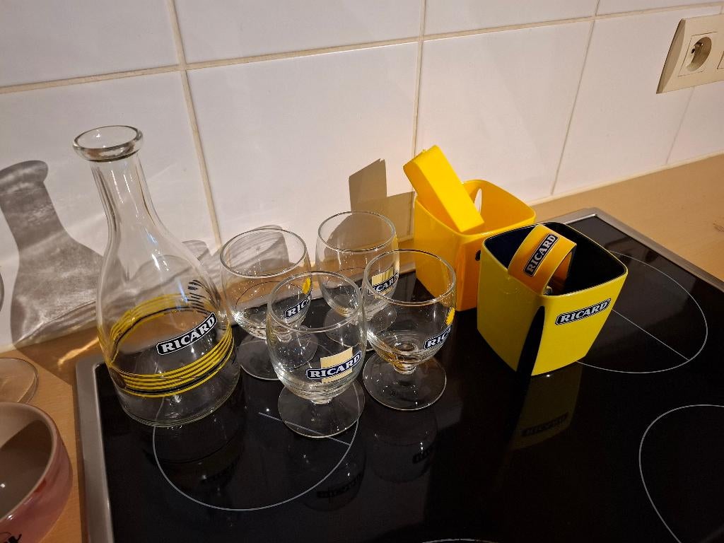 Ricard set, Verzamelen, Ophalen of Verzenden, Nieuw, Glas of Glazen