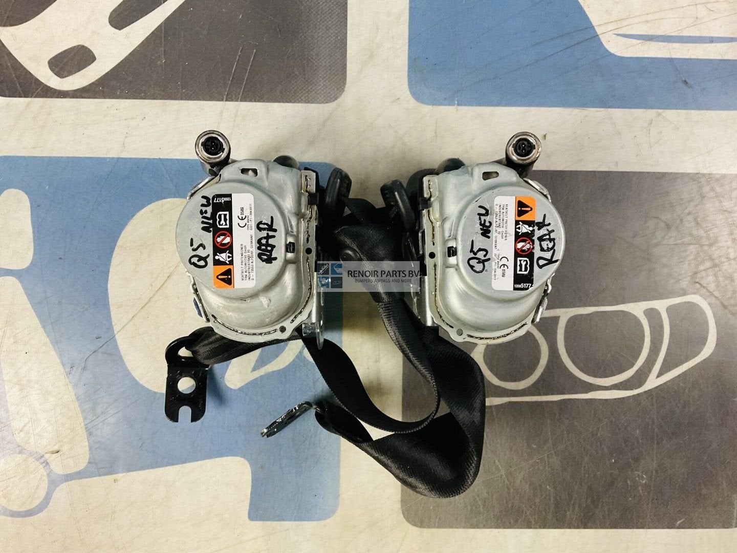 Gordels Audi Q5 FY SQ5 80A 80A857805D 80A857806D 22-24 Achte, Autos : Pièces & Accessoires, -, Utilisé, -, Enlèvement ou Envoi
