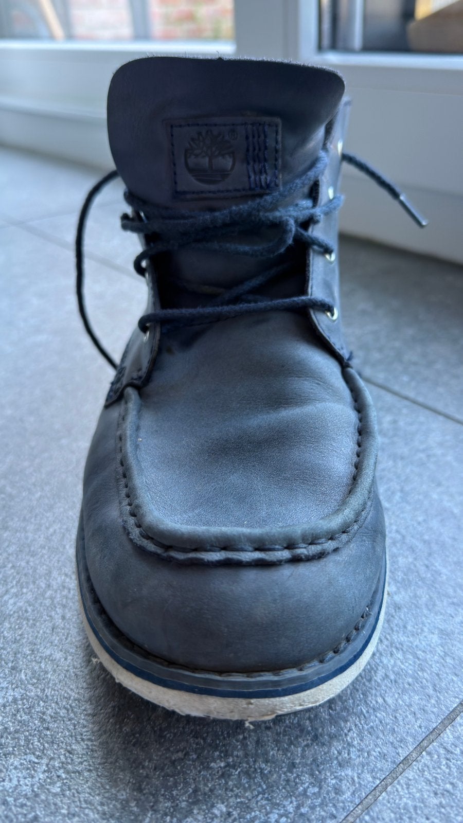 Superbes chaussures timberland, Enlèvement ou Envoi, Porté, Bleu