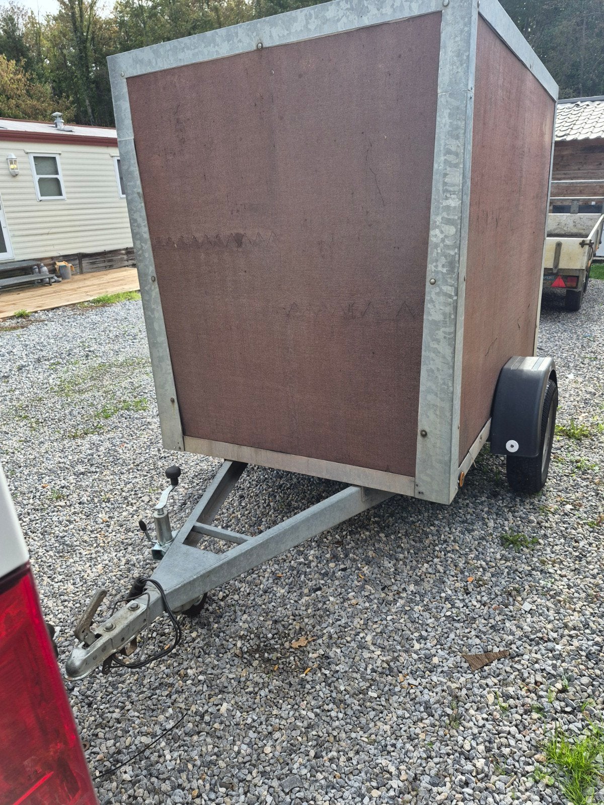 Jolie petite remorque fermee 2mx1m25x1m50, Enlèvement, Comme neuf