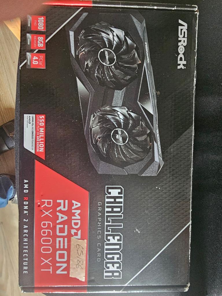 Asrock Challenger, Computers en Software, Videokaarten, AMD, PCI, GDDR6, Ophalen of Verzenden