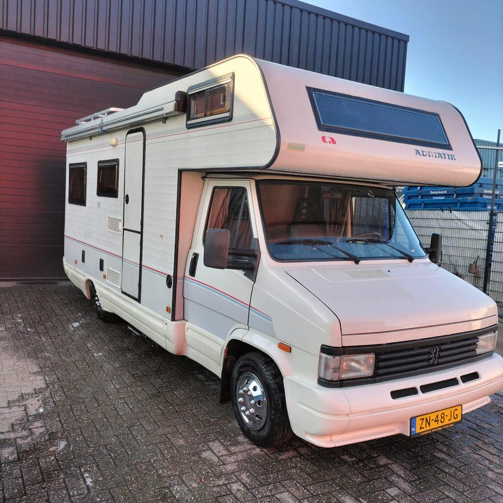 Peugeot adria camper 2.0 bezine topstaat, Caravans en Kamperen, Boiler, Particulier, Adria, Benzine