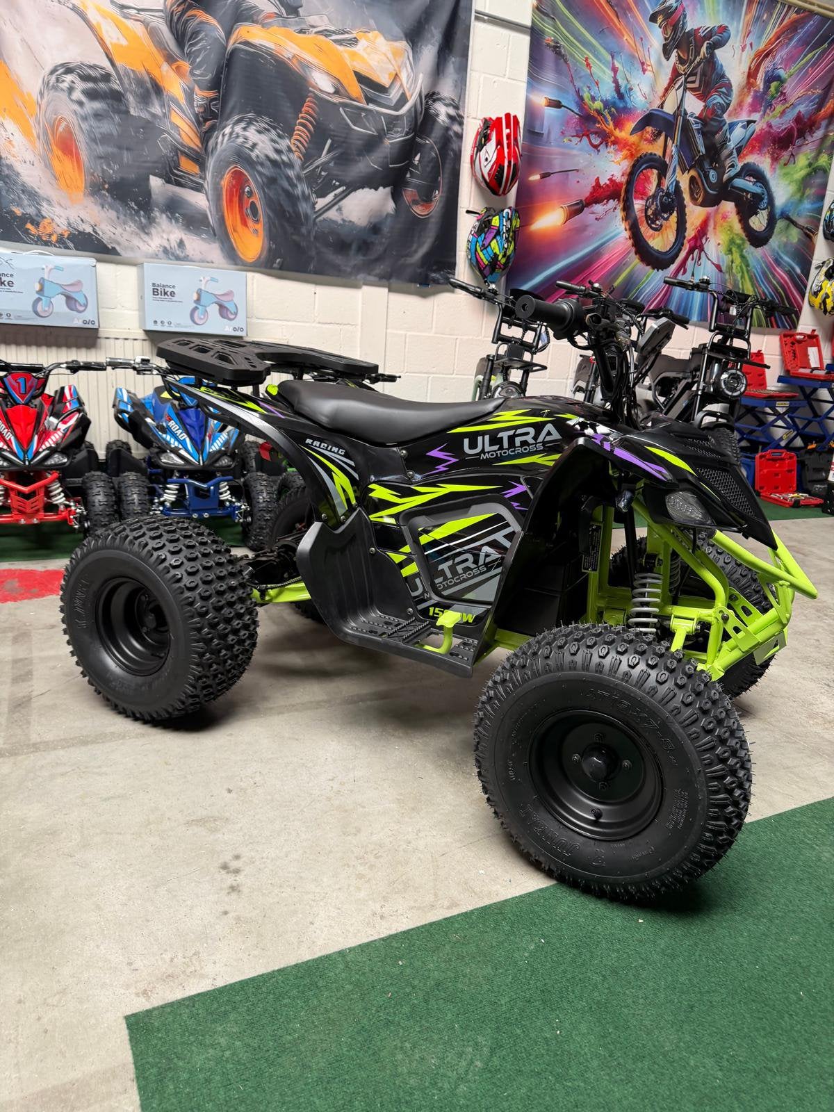 Nouveau quad électrique vert Ultra Motocross 1500W 60V, Enlèvement ou Envoi, Neuf