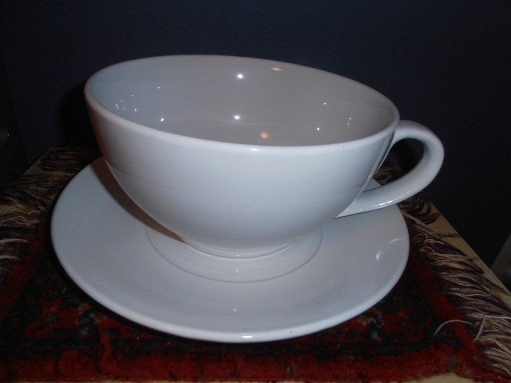 Tasse et assiette inférieure XXXL, Enlèvement ou Envoi